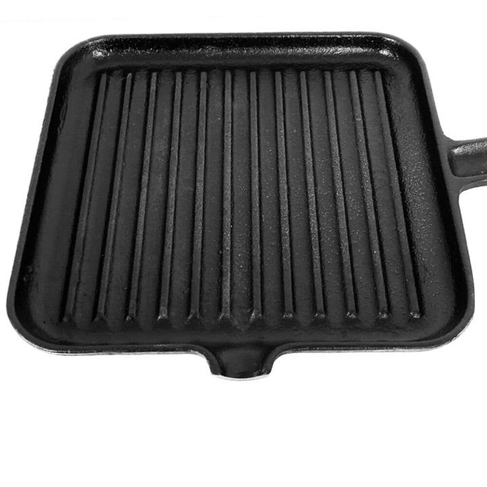 Victor R Welch Cast Iron Griddle Pan